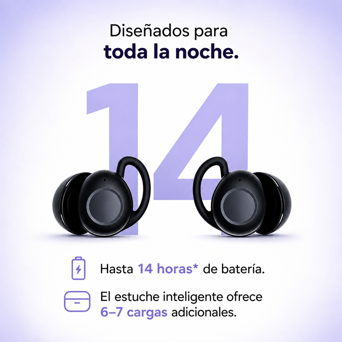 VIBEO® Auriculares ANC